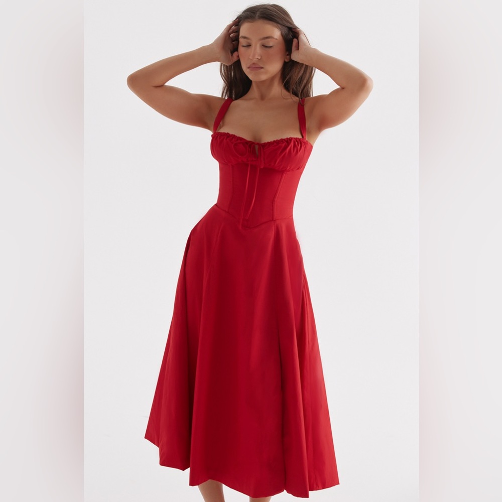 House of CB - Carmen Bustier Sundress